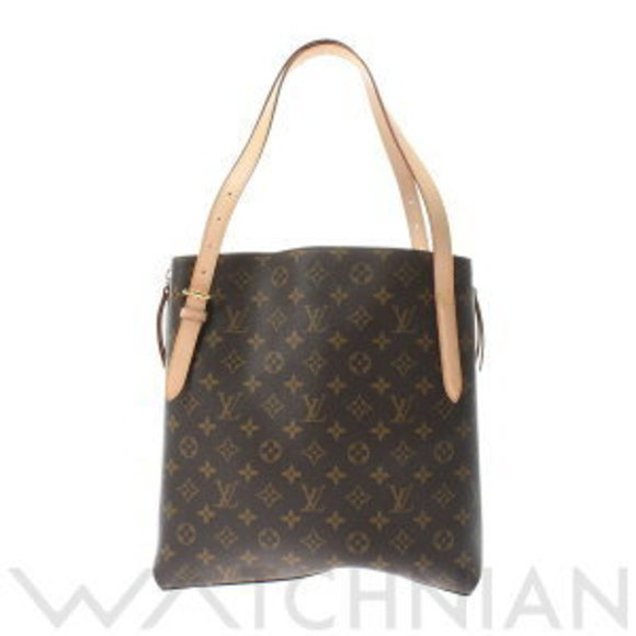 Louis Vuitton Monogram Voltaire Brown Canvas Tote Bag - Picture 1 of 9